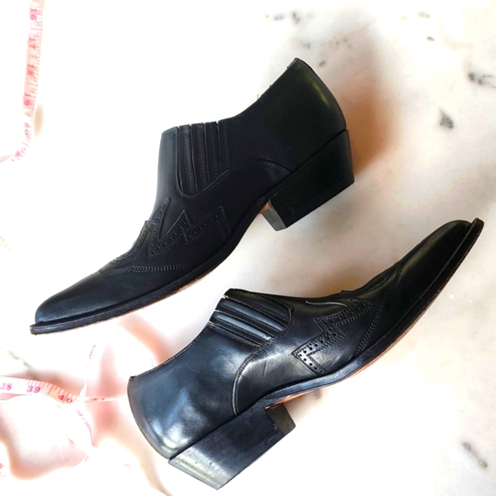 Seychelles Black Western Booties Women's Size 6.5 - Picture 5 of 13